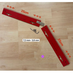 Anschlagkamm Set für 7,2mm und 3,6mm Strickmaschinen