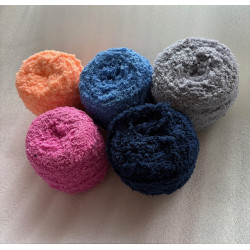 35er Pack Fleecegarn Strickwolle Maschinenstrick Grobstricker, Mixed Farben