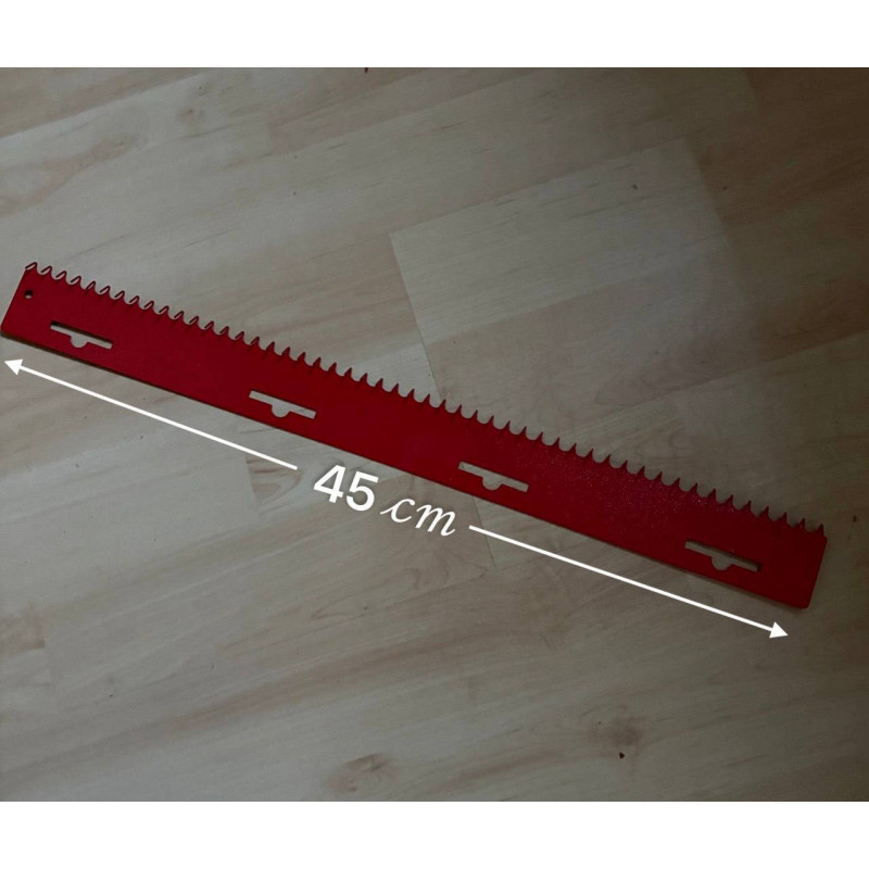 Anschlagkamm Metall für 4,5mm und 9mm Strickmaschinen