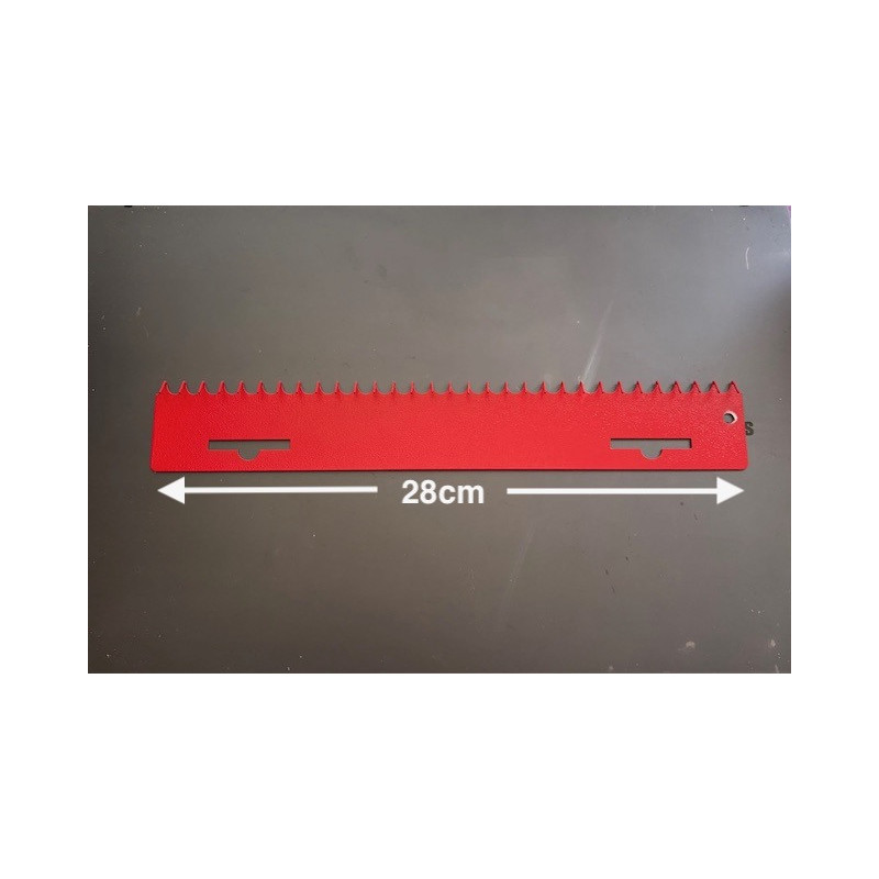 Anschlagkamm Metall für 4,5mm und 9mm Strickmaschinen