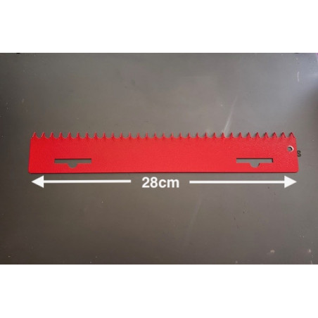 Anschlagkamm Metall für 4,5mm und 9mm Strickmaschinen