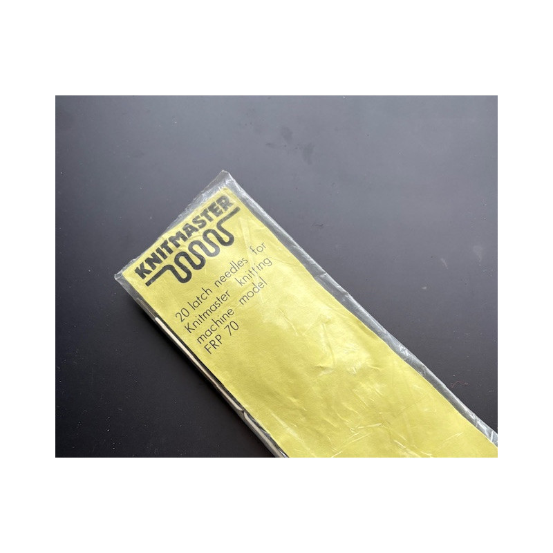 20er Pack Ersatznadeln für Doppelbett Knitmaster Silver Reed FRP 70
