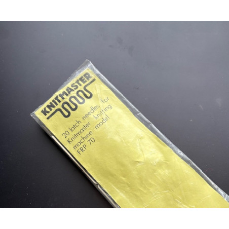 20er Pack Ersatznadeln für Doppelbett Knitmaster Silver Reed FRP 70