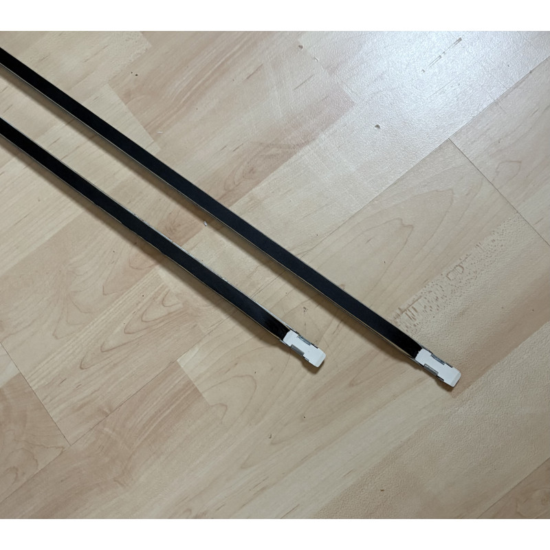 2er Pack Nadelsperrschiene ca. 103 cm / 1cm