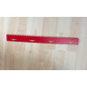 Anschlagkamm Metall Rot 45cm