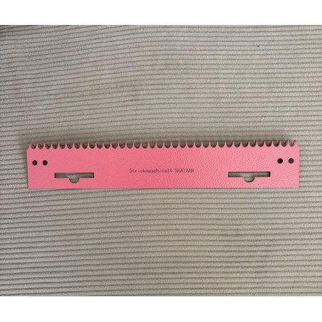 Anschlagkamm Metall 7mm 3,5mm 25cm