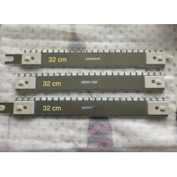 Anschlagkamm Metall Teilbar Original 3 Teilig